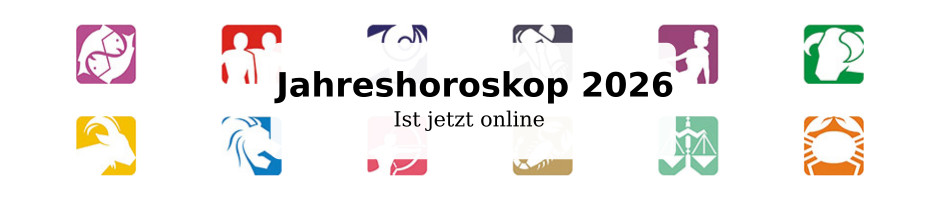 Jahreshoroskop 2026 ist jetzt online banner