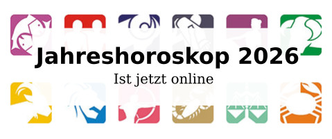 Jahreshoroskop 2026 ist jetzt online banner